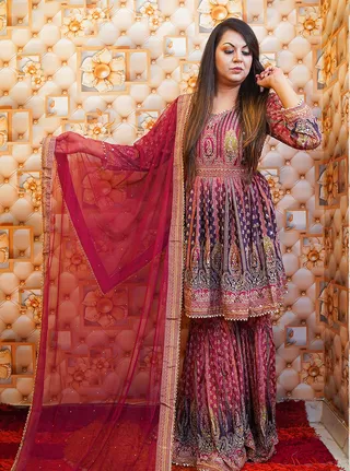 Premium Designer Ready-Made Three-Piece