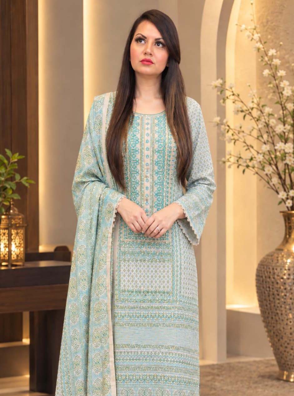Premium Cotton Ready-Made Three-Piece