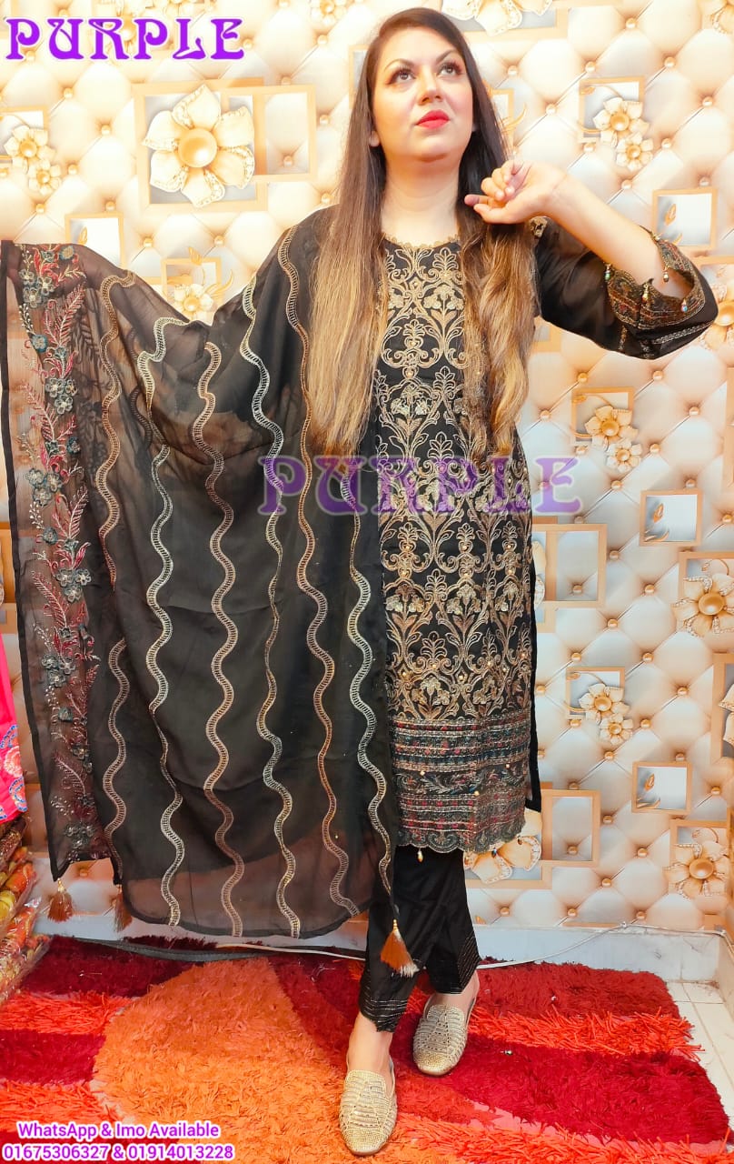 Noir Zeal Salwar Kamiz