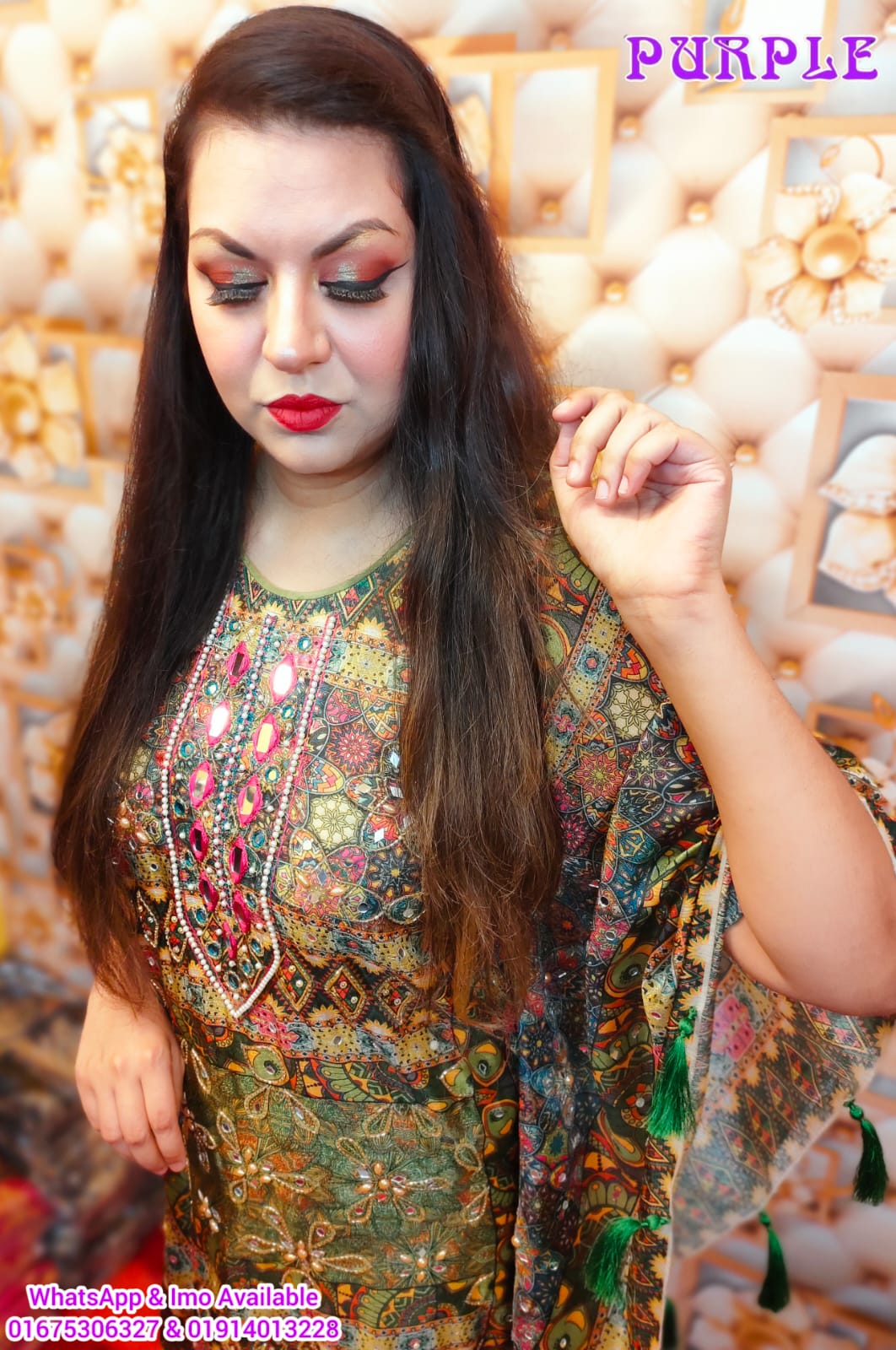 Emerald Haya Kaftan - Image 3