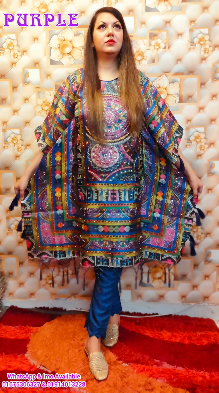 Sapphire Liyana Kaftan - Image 2